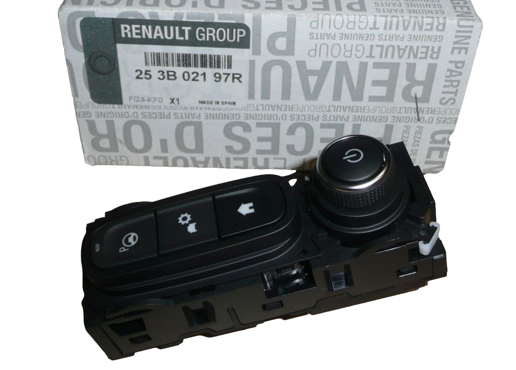 Panneau de configuration Nouvelle Original 253B02197R Renault Clio 4
