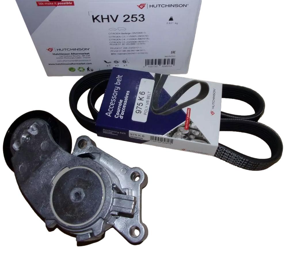 Centure Tendeur De Traction Pour Citroen Peugeot KHV253 1611277580 Hutchinson