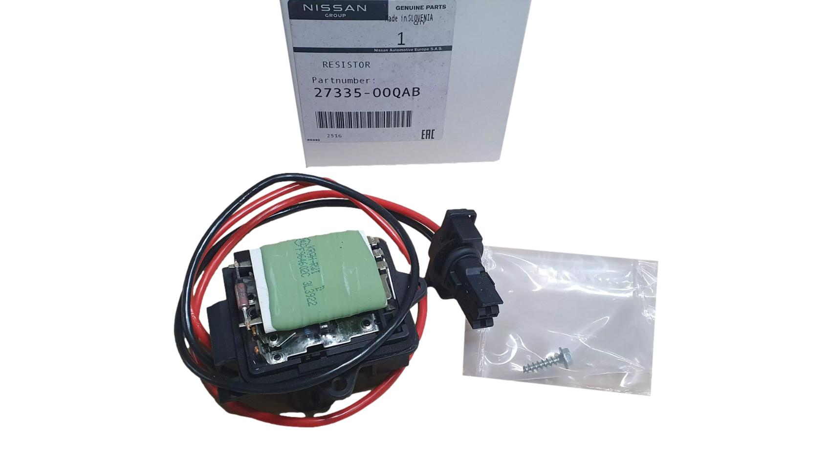 Rhéostat Ventillateur Original 2733500QAB 7701050325 Nissan Renault