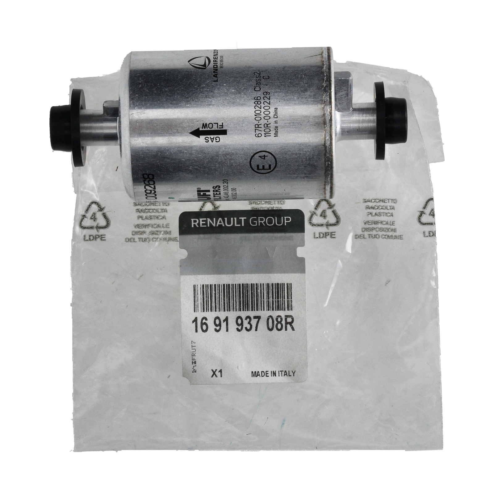 Filtre À Carburant Original 169193708R Renault Dacia