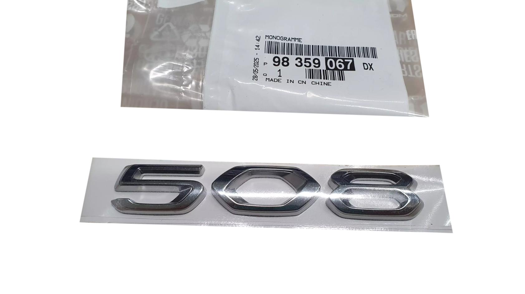 Emblème Original 98359067DX Peugeot 508 2