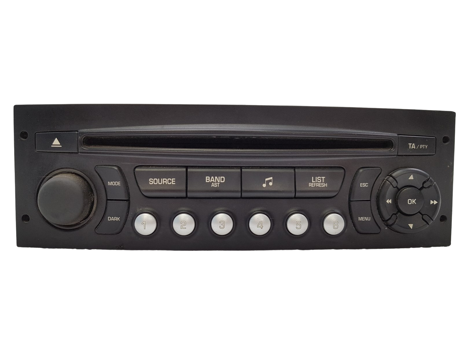 Radio Cd Citroen Peugeot 96639628XT PSARCD411-53 VDO