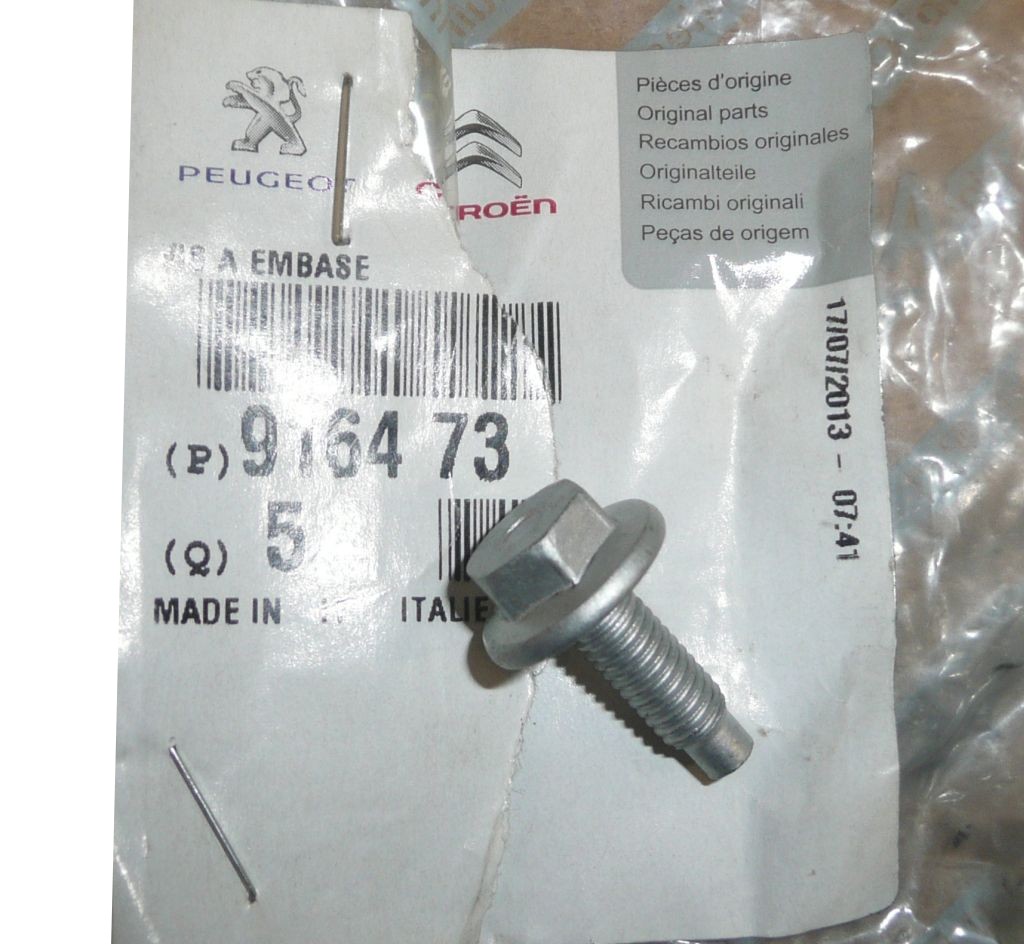 Vis Nouvelle Original 9164.73 916473 Citroen Peugeot