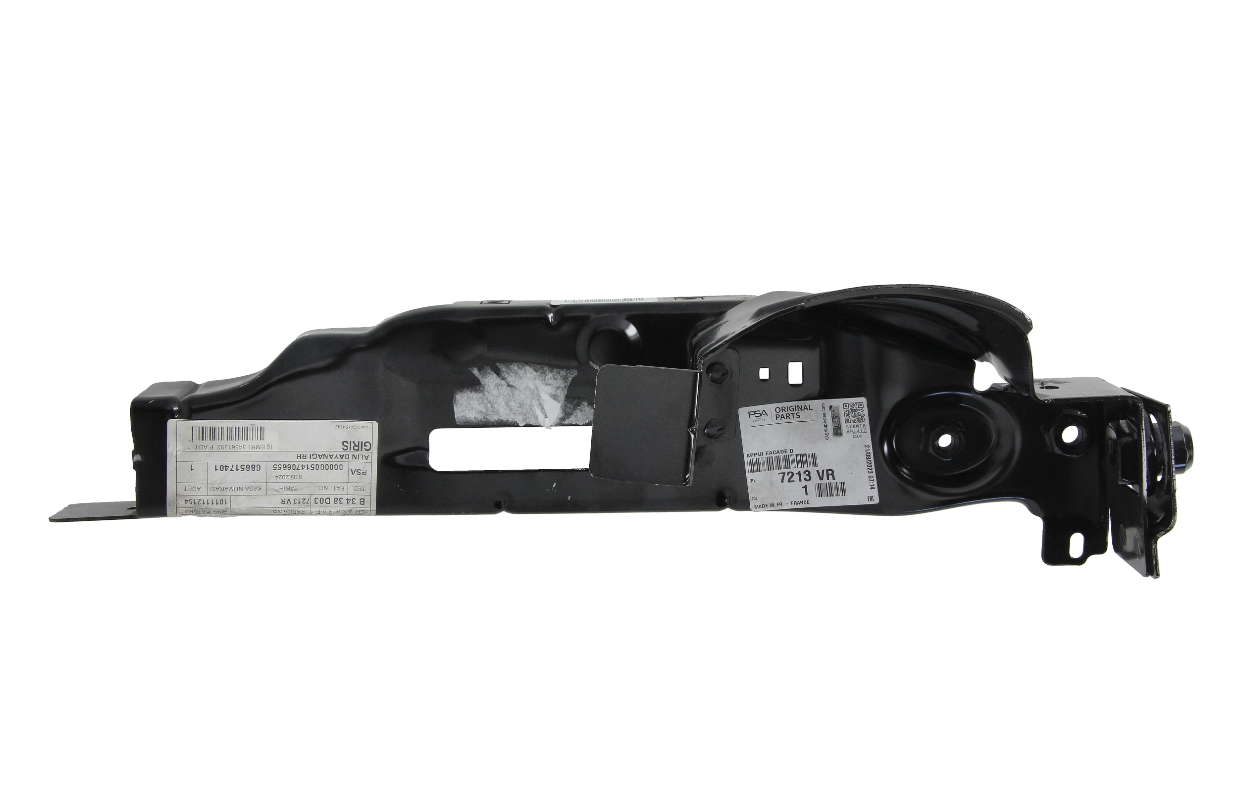 Fixation, Support Droit Nouvelle Original 7213VR 7213.VR Citroen Peugeot