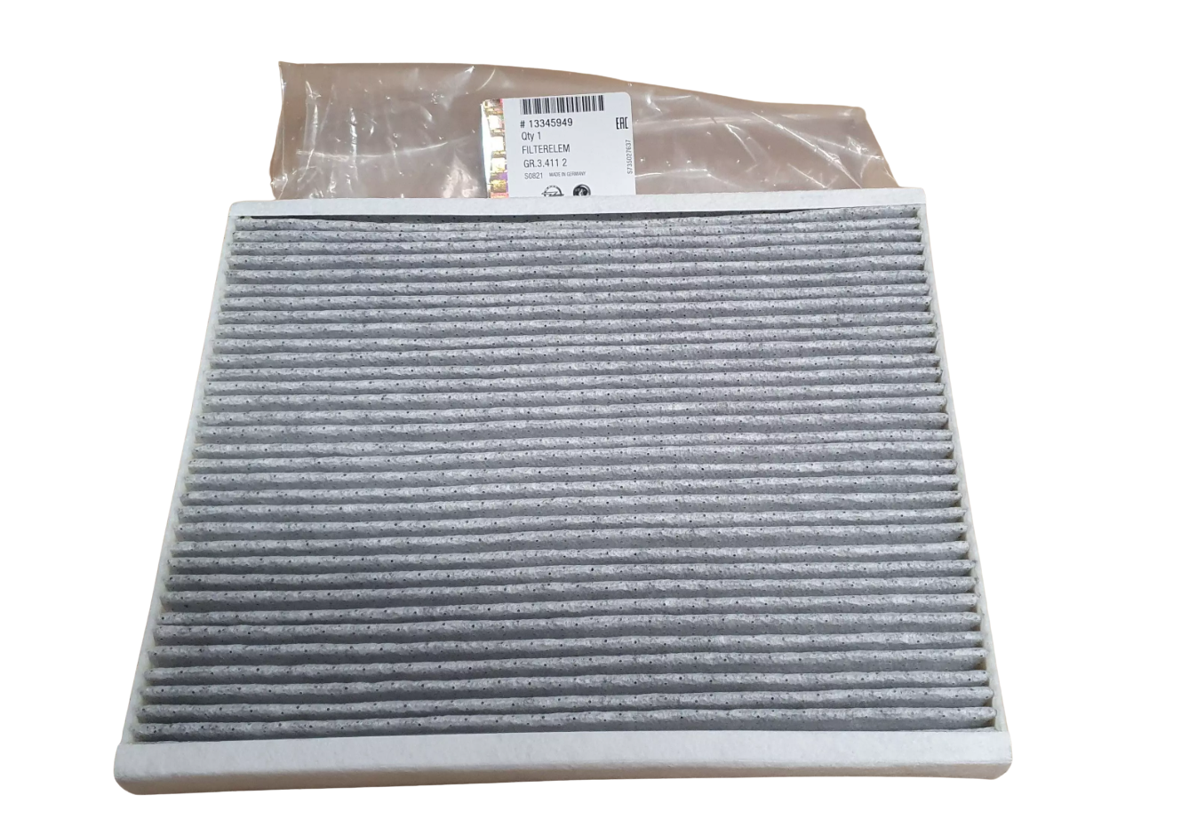 Filtre Cabine,Filtre D`Habitacle Original 13345949 1684871980 Opel PSA