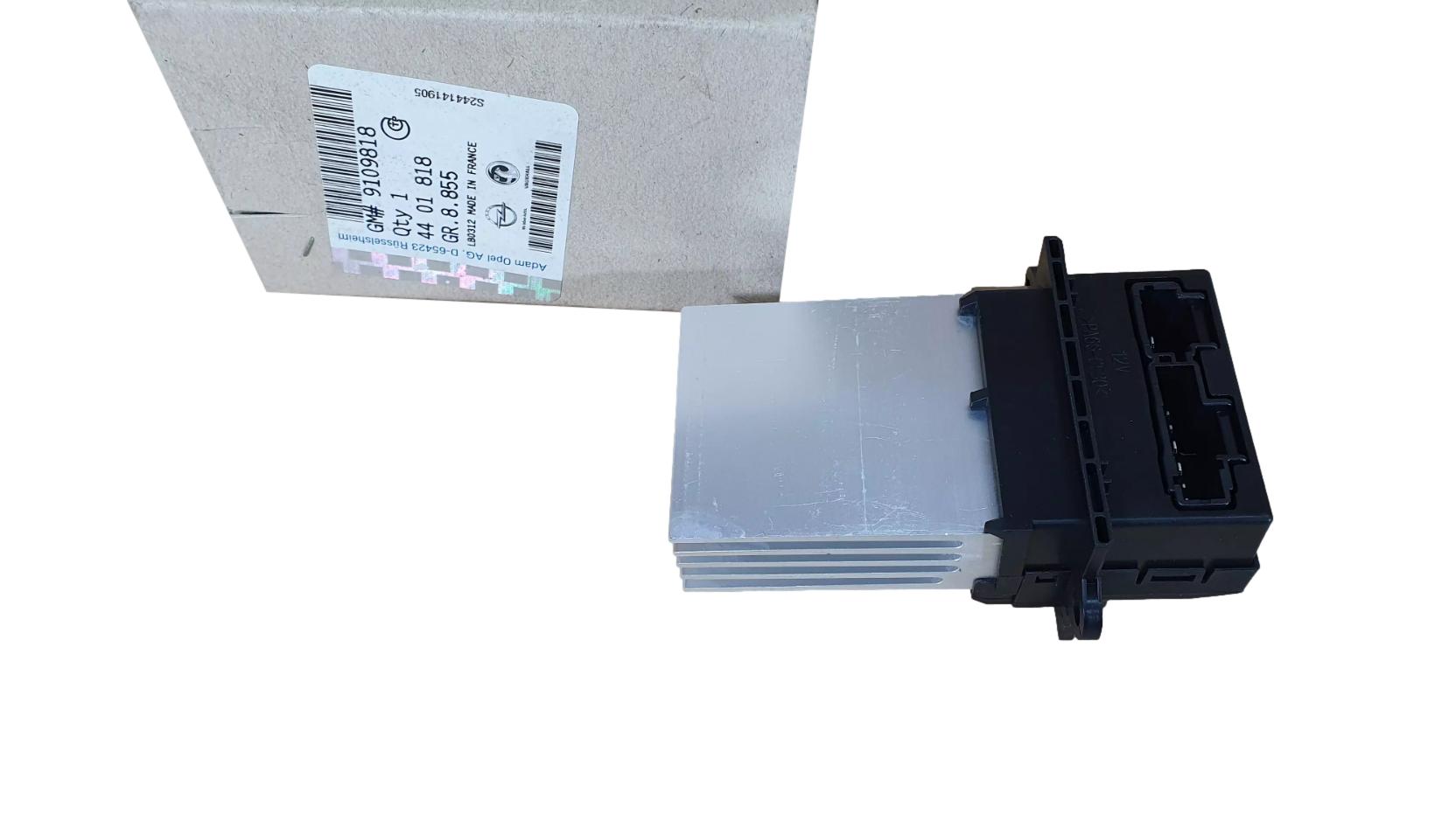 Rhéostat Ventillateur Original 9109818 Opel