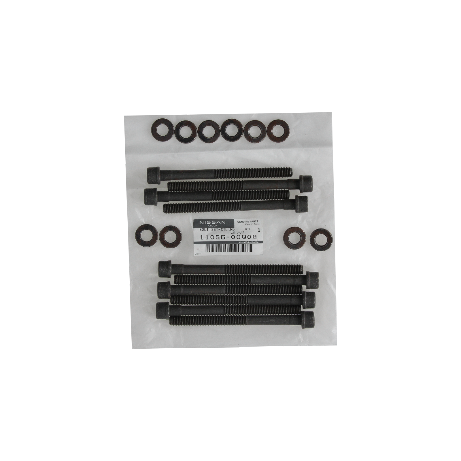 Visserie Complet Original 1105600Q0G 110567448R Nissan Renault Dacia