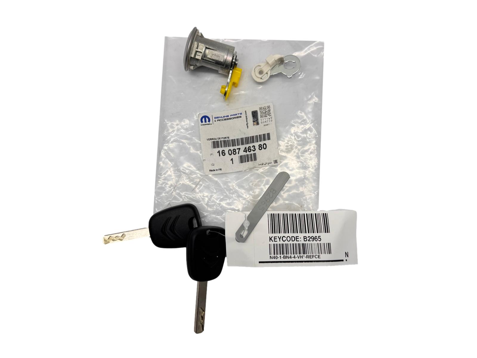 Cylindre De Fermeture Original 1608746380 Peugeot Citroen