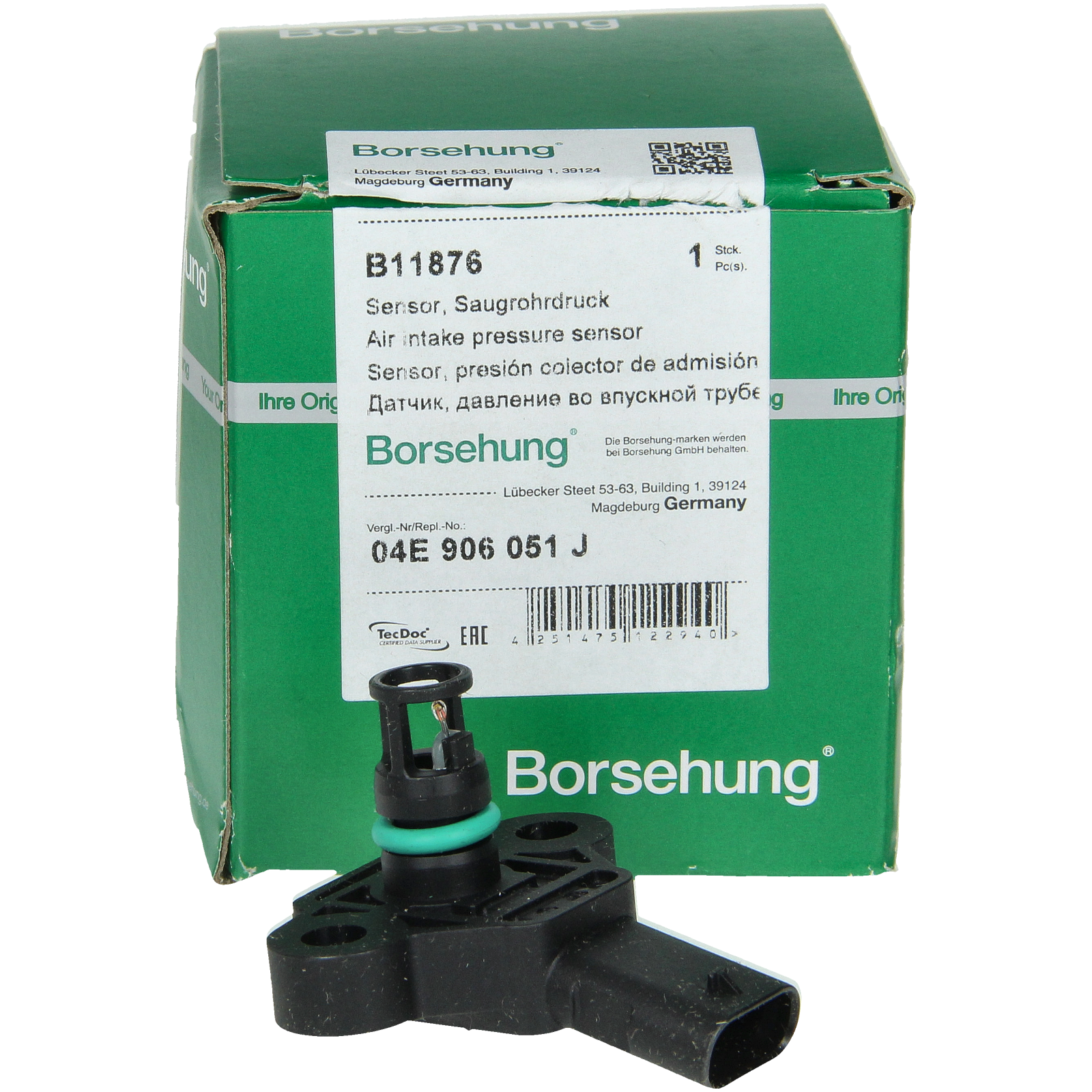 Capteur De Pression De Carburant Pour VW Audi Skoda 04E906051J B11876 Borsehung
