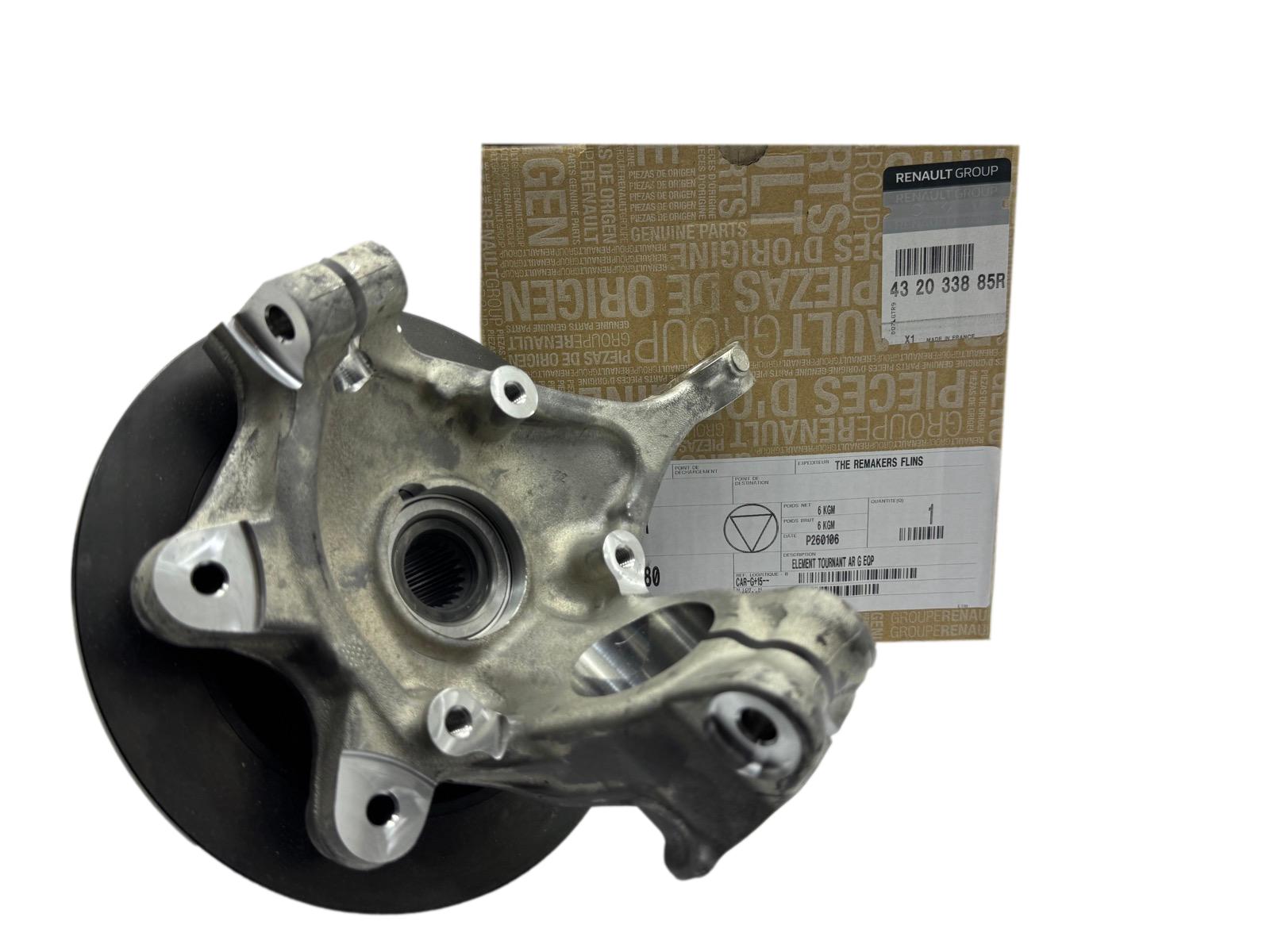 Fusée De Roue Gauche Arrière Nouvelle Original 432033885R Renault