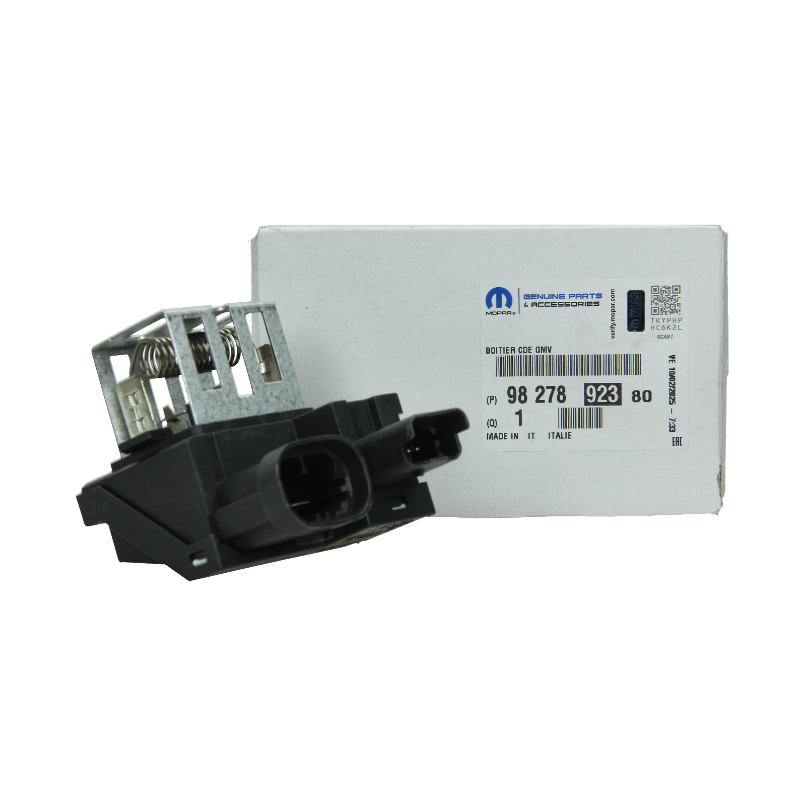 Rhéostat Ventillateur Original 9827892380 Citroen Peugeot