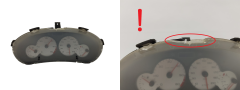 Bloc Compteurs Vitesse Peugeot 206 9648836580 000500803 3141