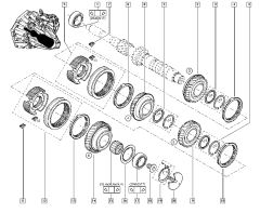 Roulement Original Renault 25X62X17 3220300Q0J