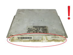 Calculateur 0195454832 K05 0265109046 Mercedes Bosch 15216