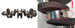 Arbre Vilebrequin 98433680 Iveco 2.5 TD Renault Safrane S8U-762 8144.97