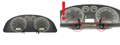 Bloc Compteurs Vitesse VW Passat B5 3B0920825A 49951