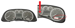 Bloc Compteurs Vitesse Peugeot 307 9651299680 C 00 48089