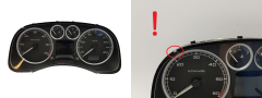 Bloc Compteurs Vitesse Peugeot 307 P9636708880 2215