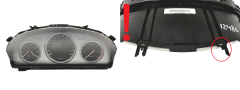 Bloc Compteurs Vitesse Mercedes C W204 A2045404548 VDO 48572