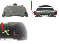 Bloc Compteurs Vitesse Fiat Panda 51711239 503000480900 48773