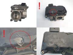 Boitier Papillon D’admission Renault Smart 161203912R H8201269254 1.0 2085