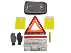 Gilet réfléchissant + triangle de signalisation Original 1611561780 PSA