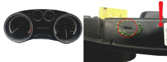 Bloc Compteurs Vitesse Peugeot 308 9665107480 503001550311 1095