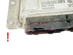 Calculateur Toyota 89661-0H023 0261208702 Bosch 46212