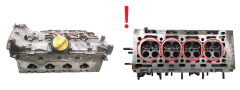 La Culasse 1640 7701475605 2.0 16v Turbo F4R776 Renault