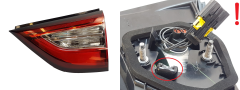 Phare De Voiture Droit Arrière Renault Grand Scenic 4 265503368R Hella 3