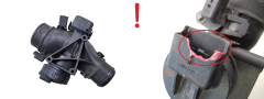 Boitier Papillon D’admission 1,6 hdi 9660030480 0345E4 Peugeot Citroen 1803