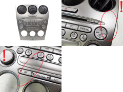 Panneau de configuration Radio Mazda 6 GJ6AG1215 GJ6A64930