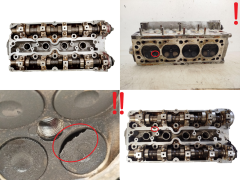 La Culasse Opel R90400210 1.6 16V Z16XE