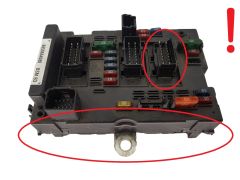 Calculateur BSM B3 9650664080 PSA Delphi 19197