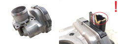 Boitier Papillon D’admission Citroen Peugeot 9673534480 1.6 HDI Delphi 2568