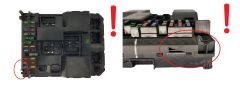 Calculateur BSI J04-00 9651197680 9651196980 PSA Valeo 1720