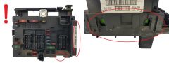 Calculateur BSM B2 9646405180 PSA Delphi 1666