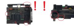 Calculateur BSM B3 9650664080 PSA Delphi 2107