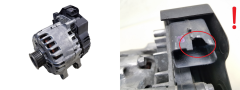 Alternateur 9826550280 Valeo iST60C049 2719953A Citroen Peugeot 60 000km
