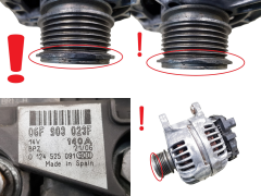 Alternateur 06F903023F 0124525091 Bosch VW