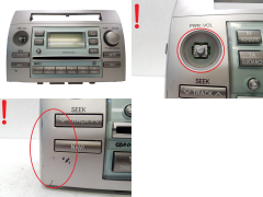 Radio Cd Mp3 Toyota Corolla Verso 86120-0F010 CQ-TS7421LC W58810 Radio Cd Mp3 Toyota Corolla Verso 86120-0F010 CQ-TS7421LC W58810