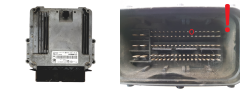Calculateur 0281033549 HX73-12C520-FCC Jaguar Land Rover Bosch 30576