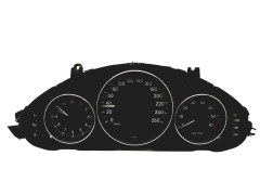 Bloc Compteurs Vitesse Mercedes CLS W219 A2195404411 110080310009