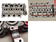 La Culasse Ford PSA Volvo 9655911480 9644994680 1.6 16V TDCI G8DB 18
