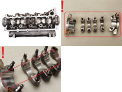 La Culasse Renault 2968F2 110415795R 7701477400 1.5 DCI Siemens 6