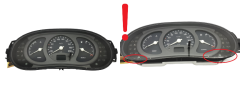 Bloc Compteurs Vitesse Renault Clio 2 7700410431 C Sagem 49506