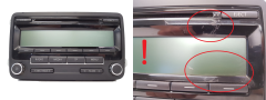 Radio Cd VW 1K0035186AA 7647201360 Blaupunkt 1382