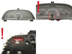 Bloc Compteurs Vitesse Renault Laguna 1 7700416806 C 50813