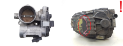 Boitier Papillon D’admission Citroen Peugeot 9647925480 50SMP1 1635W2 3145