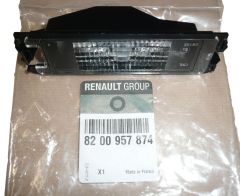 Éclairage De Plaque D'immatriculation Original 8200957874 Renault Dacia